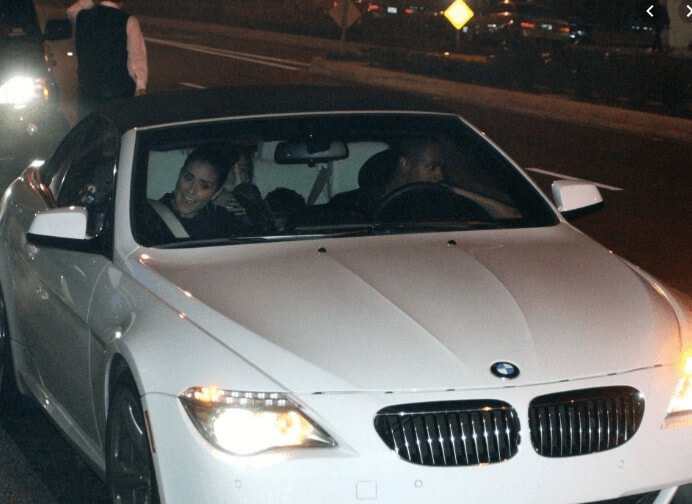 Samara Saraiva On A Long Drive With Husband In A BMW